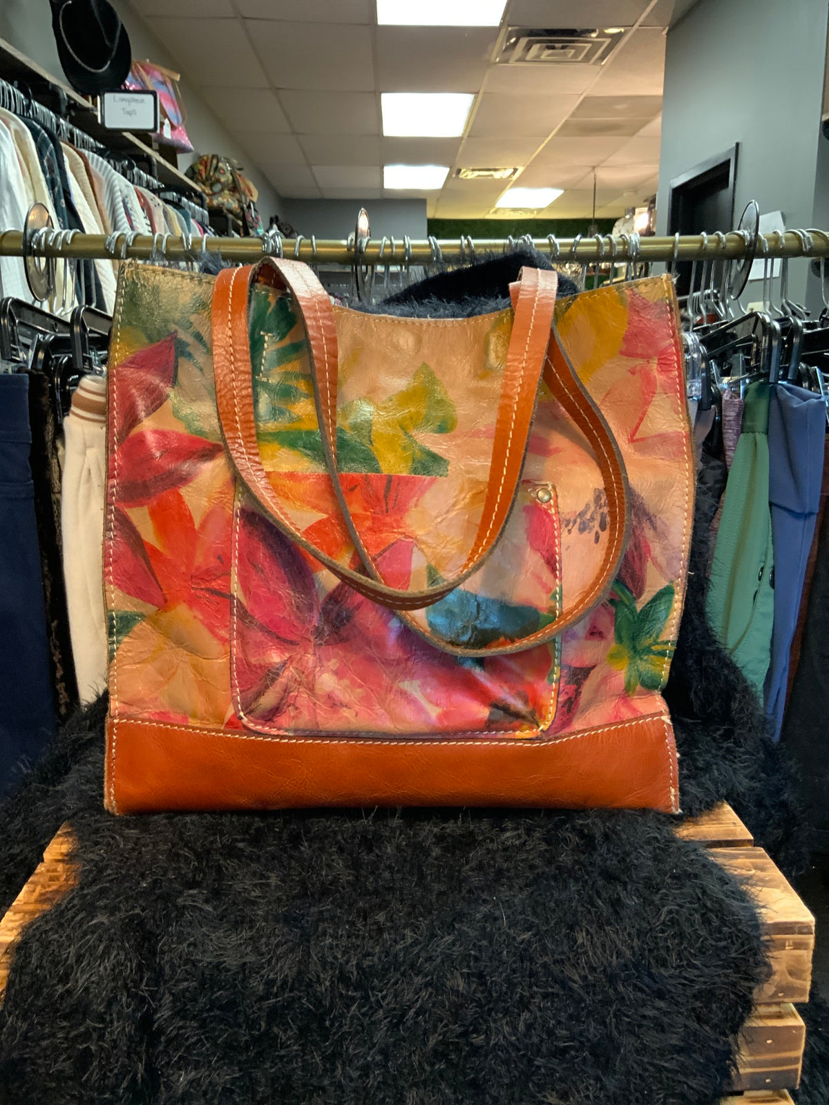 Patricia Nash Floral Handbag