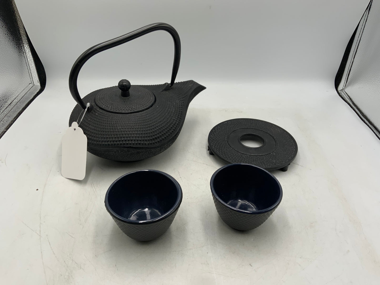 Cast Iron 4 pc Teapot Set