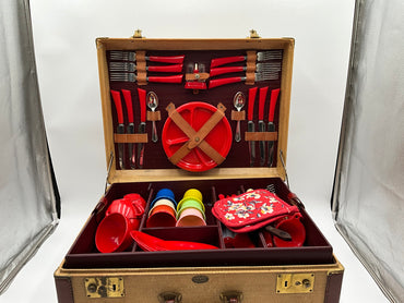 Vintage Gold Bond Picnic Set