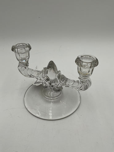 Glass Candlebra