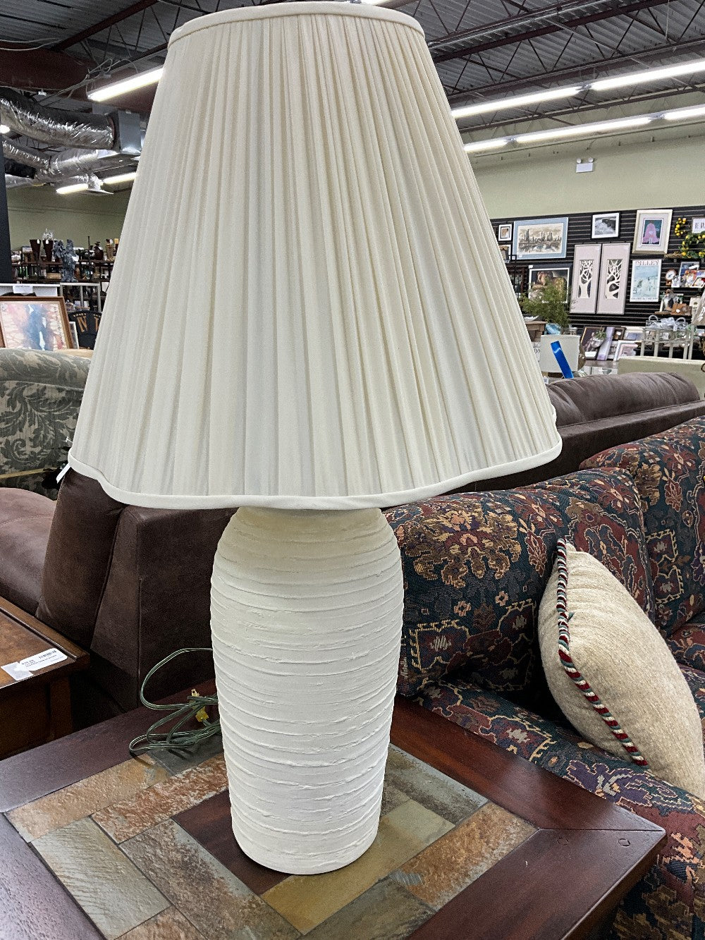 Cream Lamp