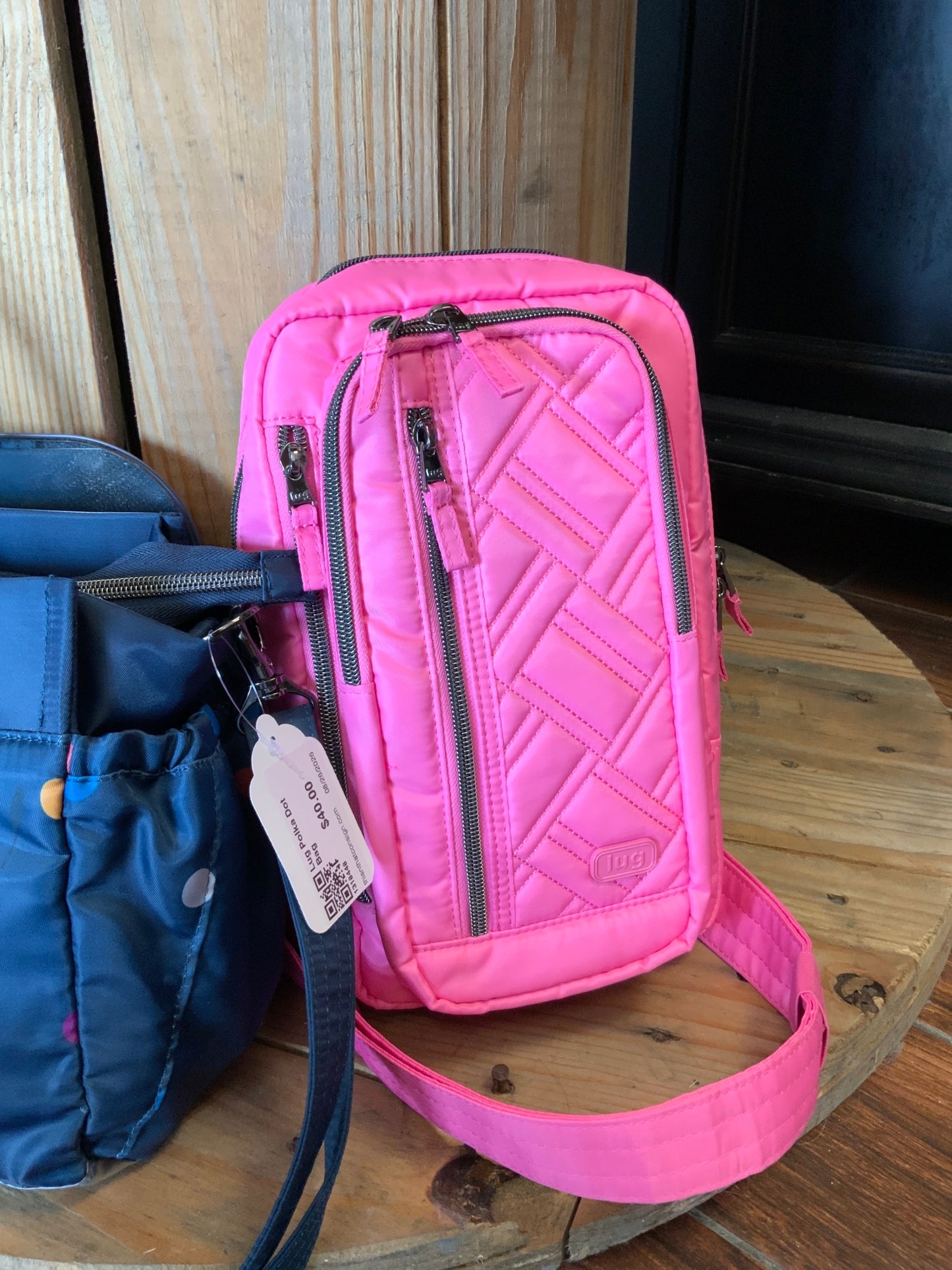 Lug Pink Crossbody