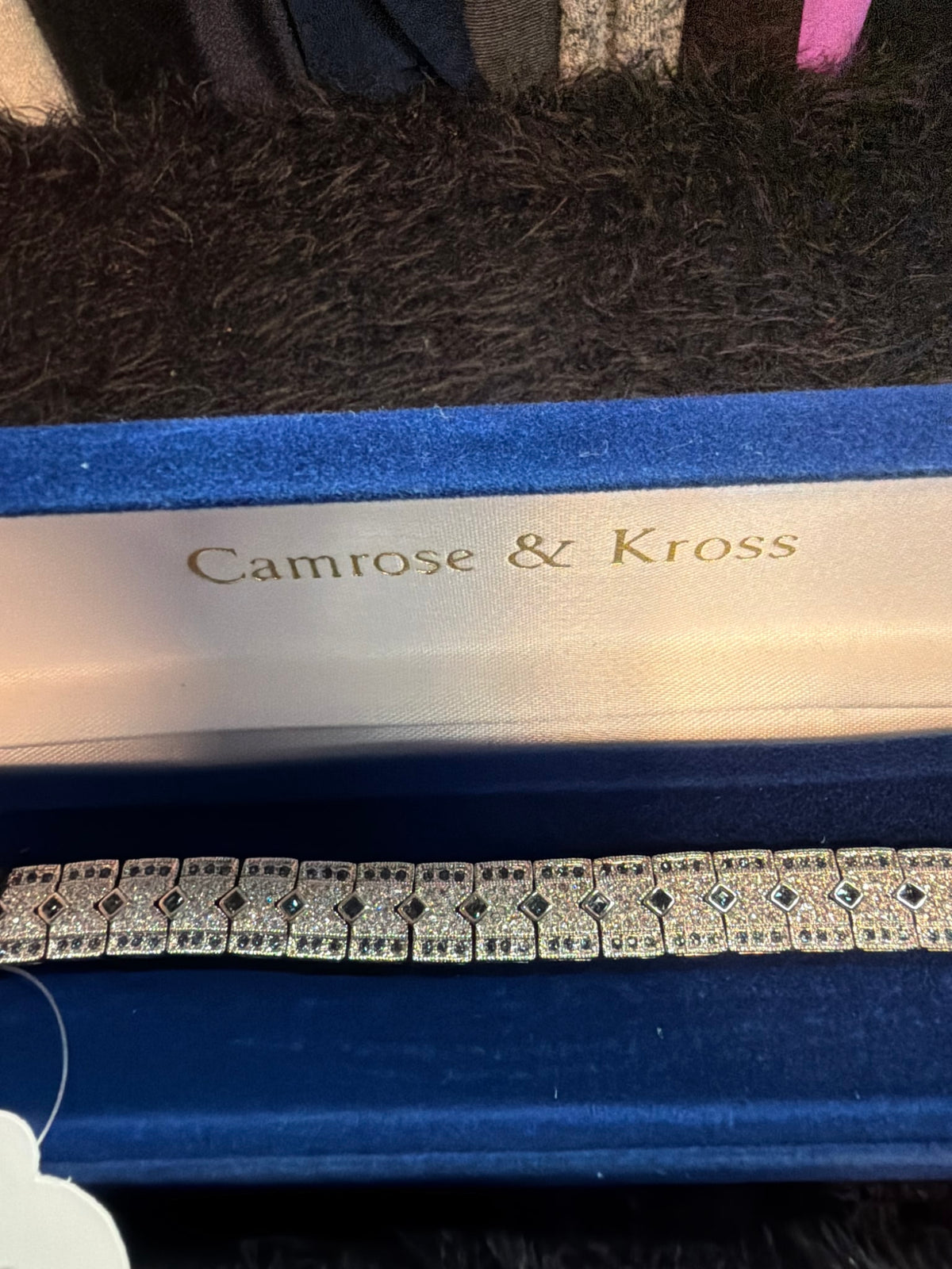 Camrose & Kross Silver/Blue Bracelet