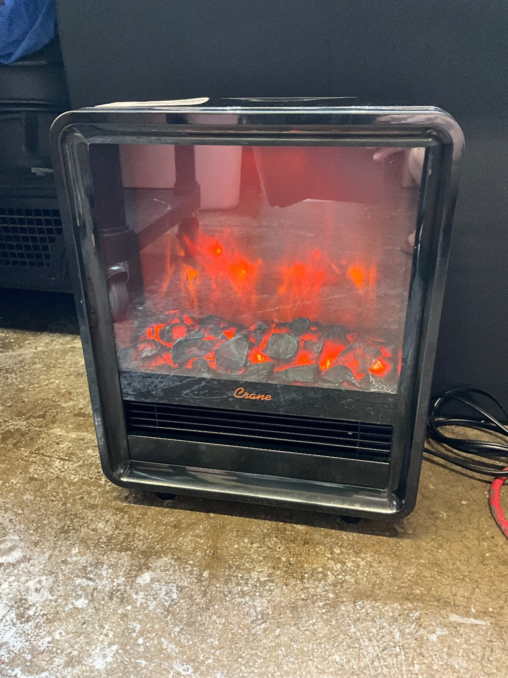 Crane Electric Fireplace Heater