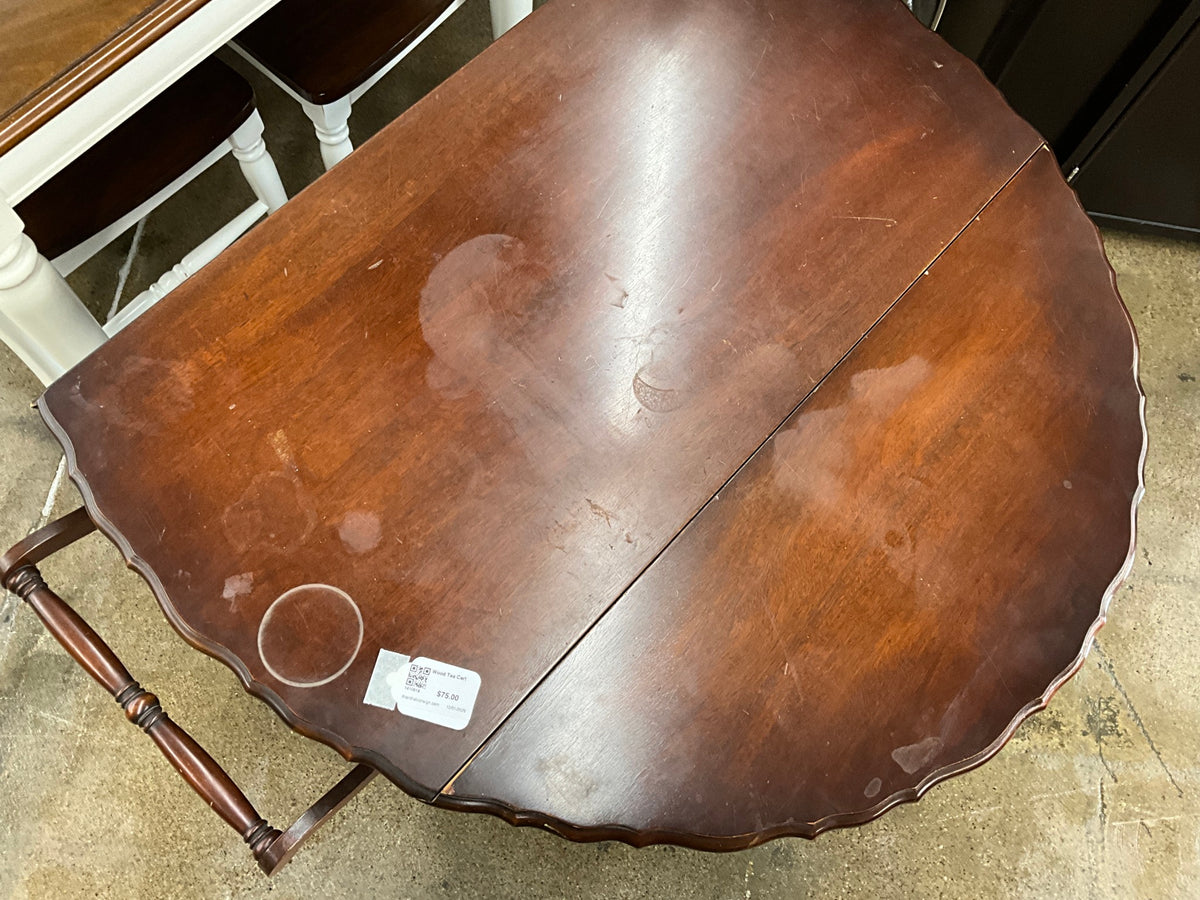 Wood Tea Cart