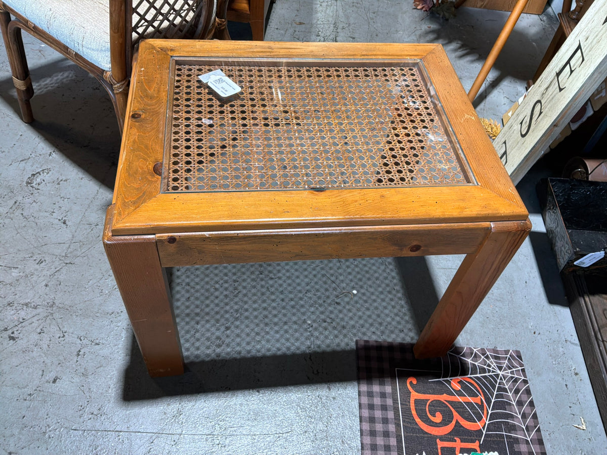 Wood End Table