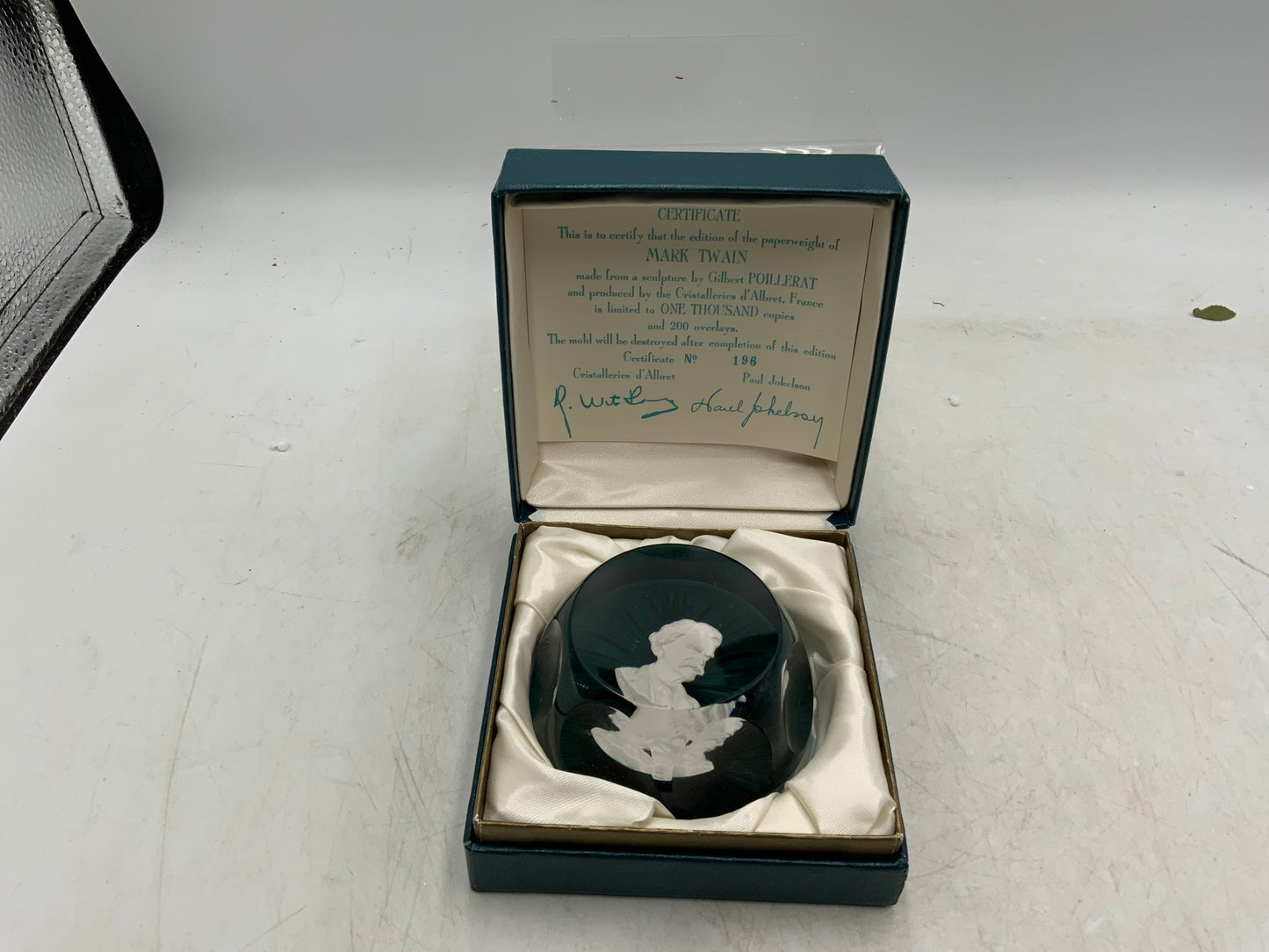 Mark Twain Paperweight