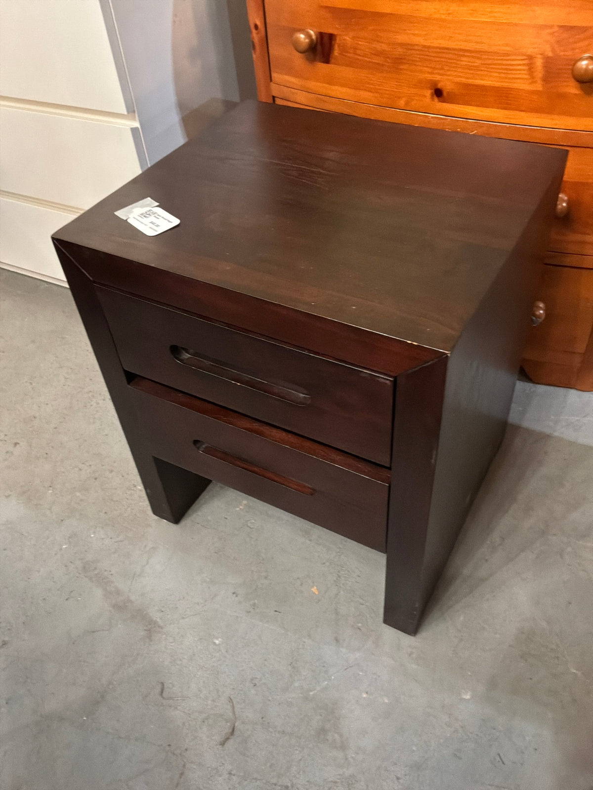 Dark Wood Night Stand