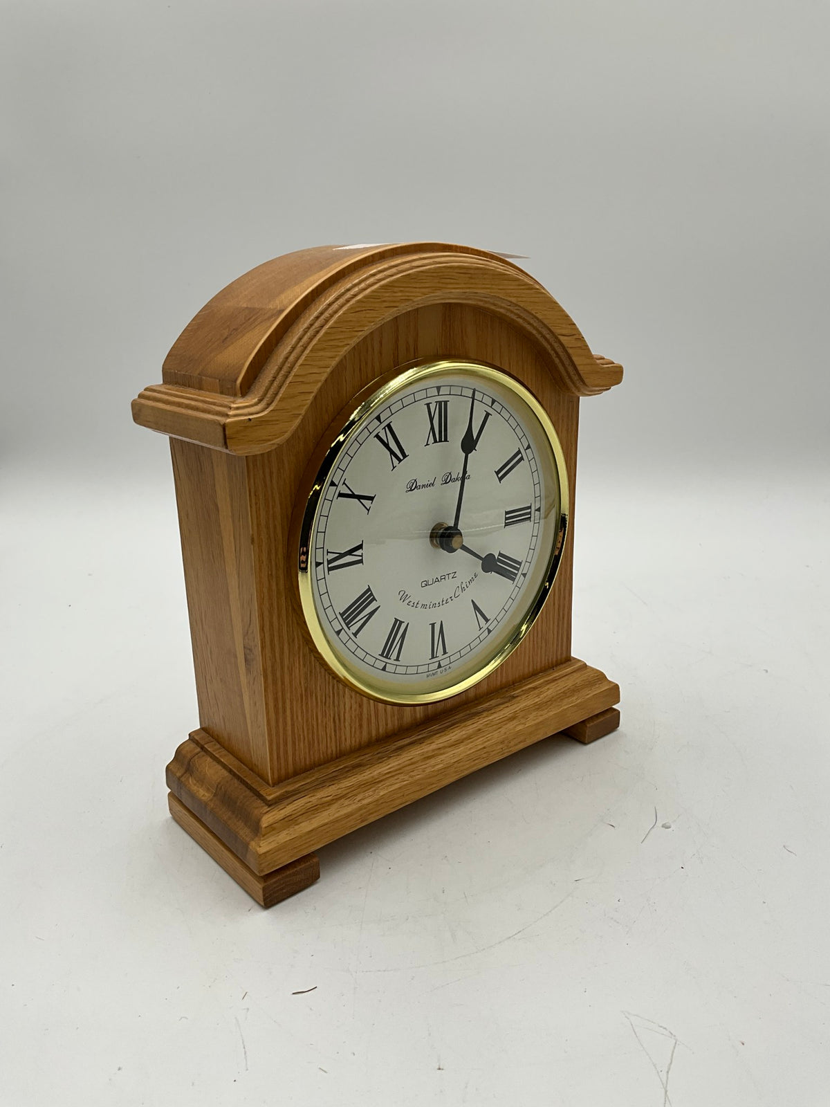 Daniel Dakota West Minster Quartz Mantle Clock