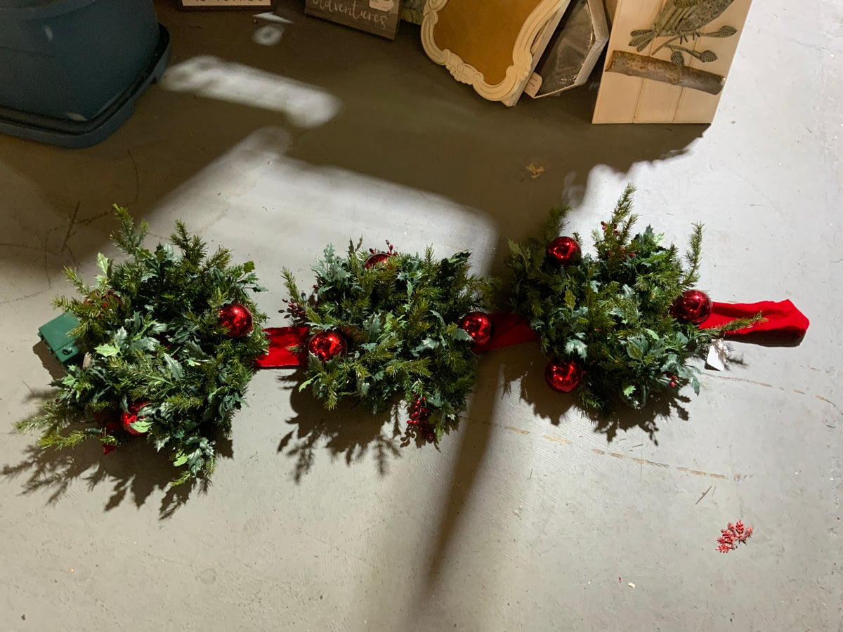 3 Wreath Set on Ribbon