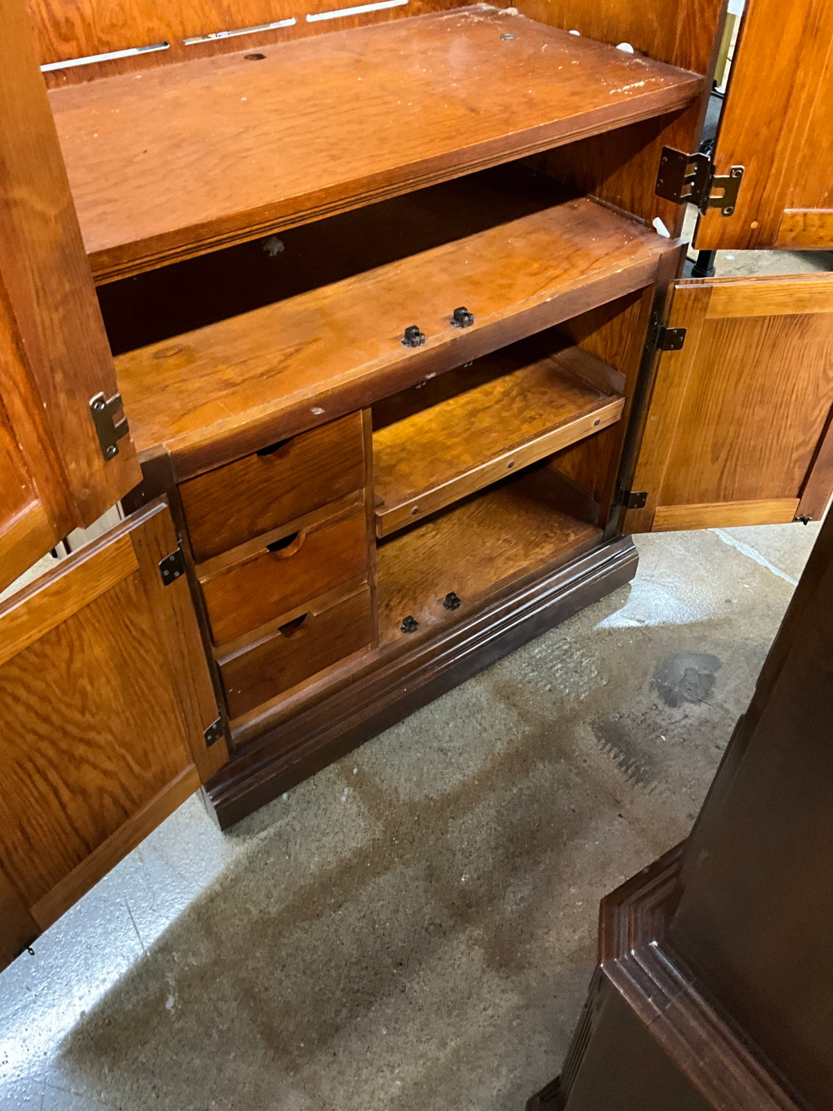 Wood Wardrobe