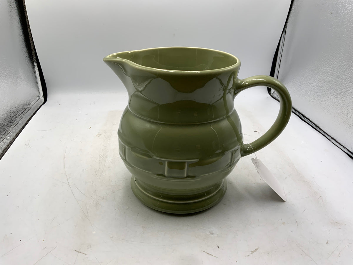 Longaberger Green Pitcher