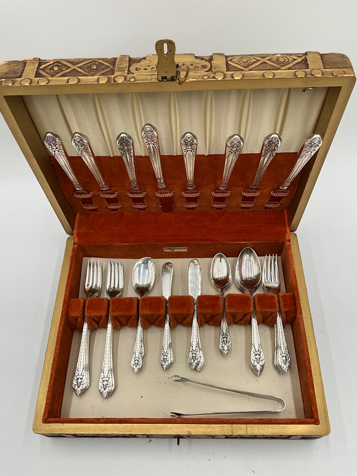 Rogers Bros Silverware in Box