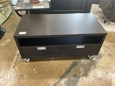 Black Coffee Table On Wheels