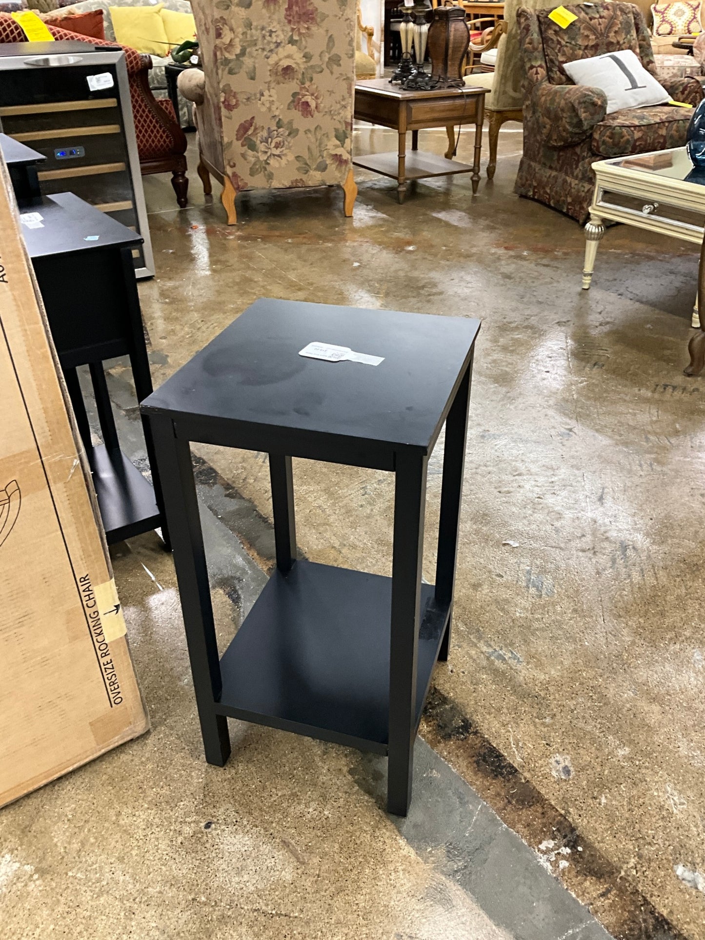 Black End Table