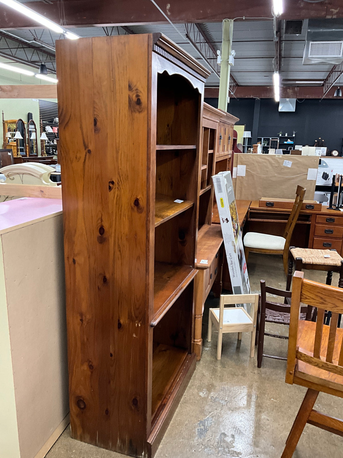 Wood Bookcase