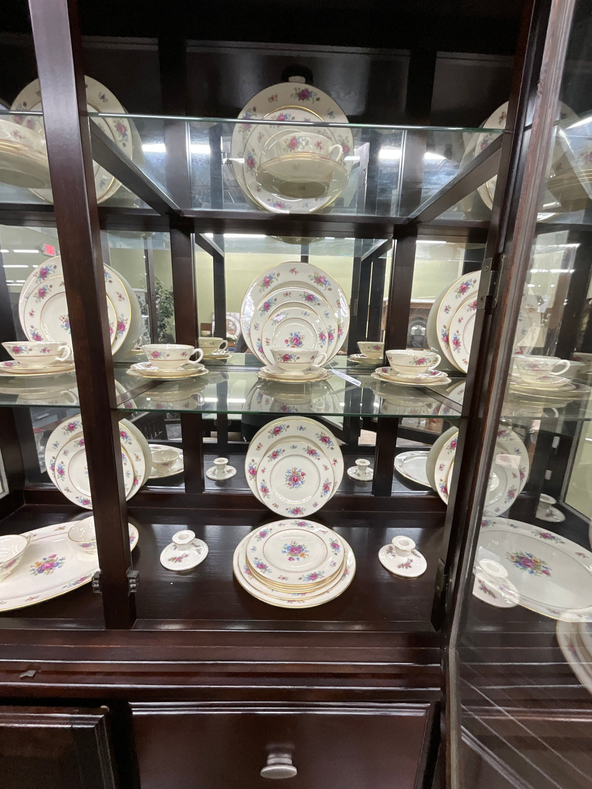 Lenox Rose Pattern 10 Place Setting + Extras