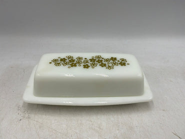 Pyrex Crazy Daisy Butter Dish