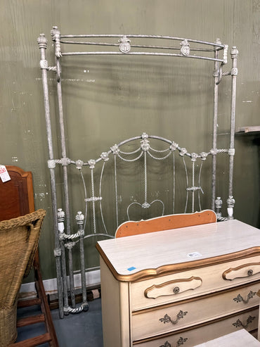 Full Size Cast Iron Victorian Style Bed Frame