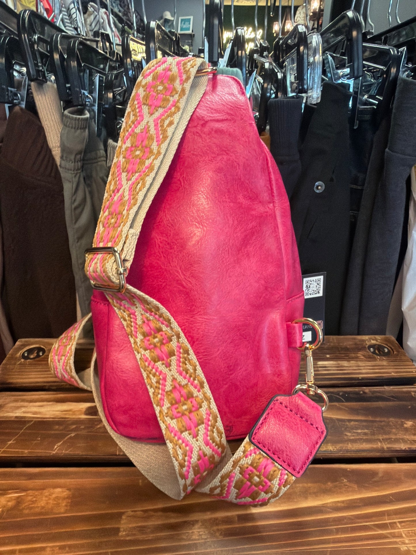 Pink Crossbody