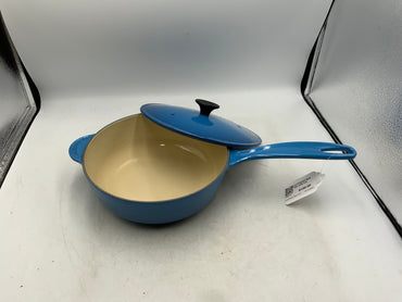 Le Creuset Blue Pan with Lid