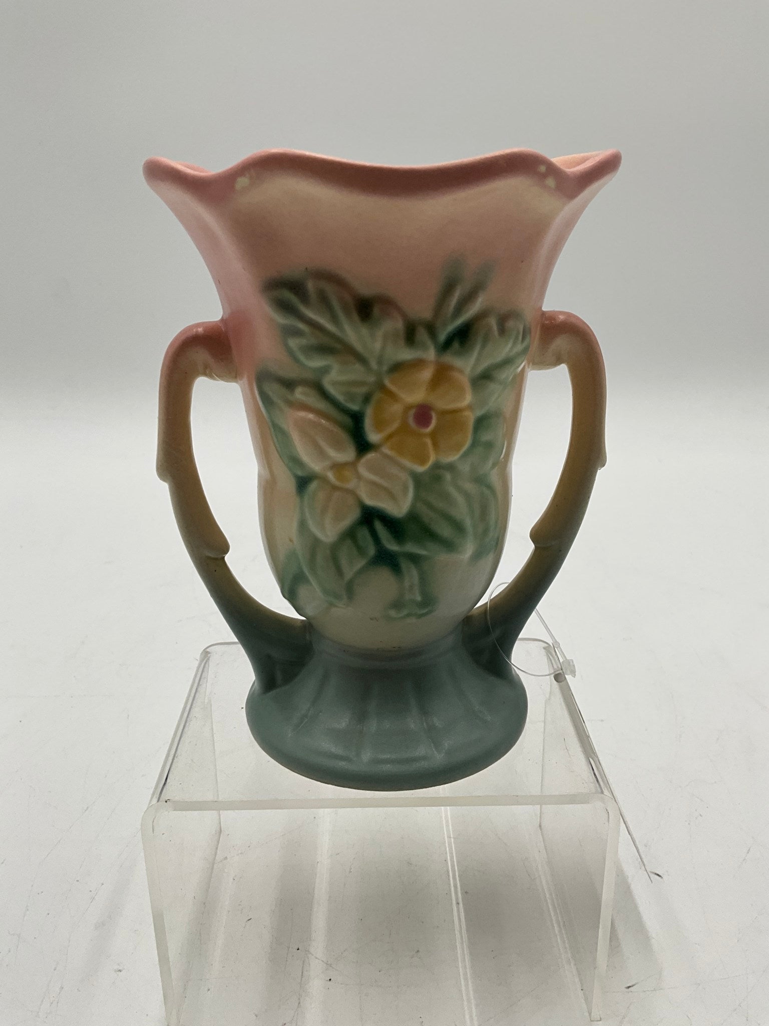 Vtg Hull Double Handled Vase