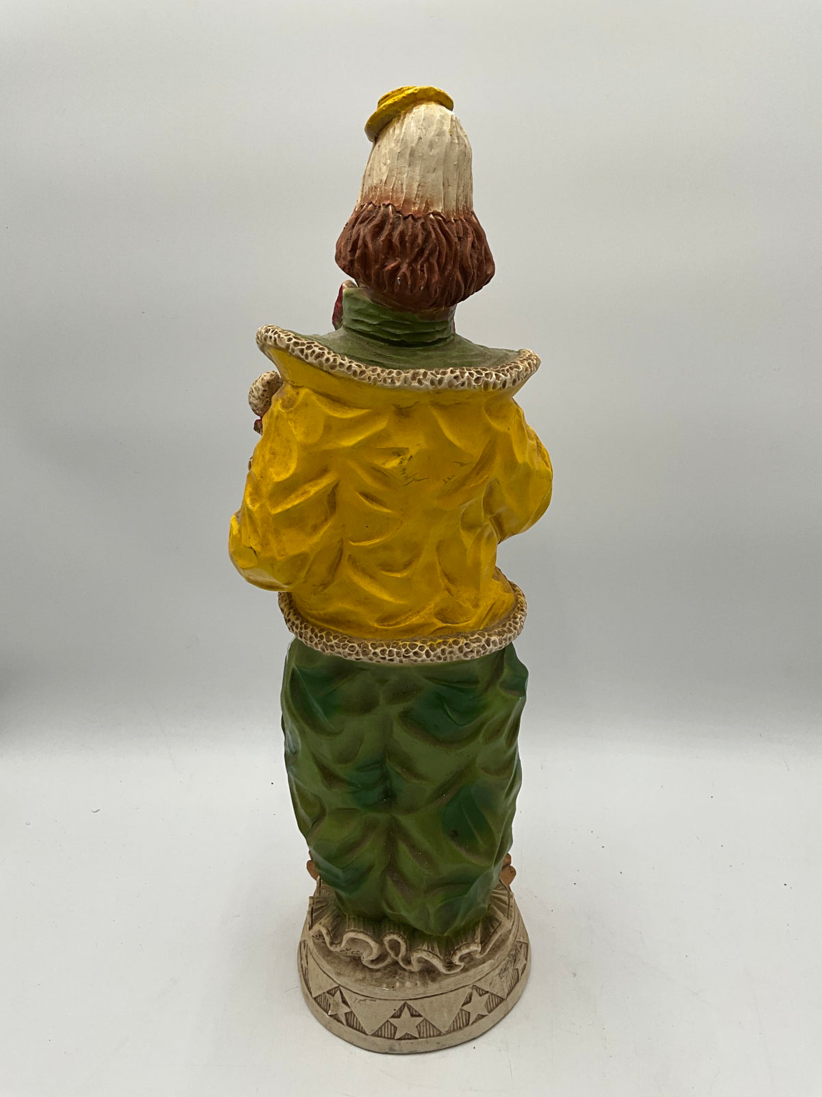 Vtg. MCM Universal Statuary Clown W/Poodle
