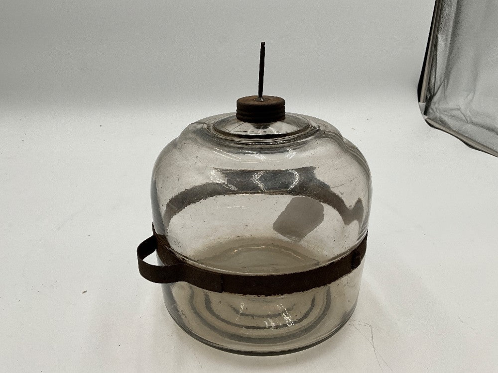 Vtg Glass Oil Dispenser