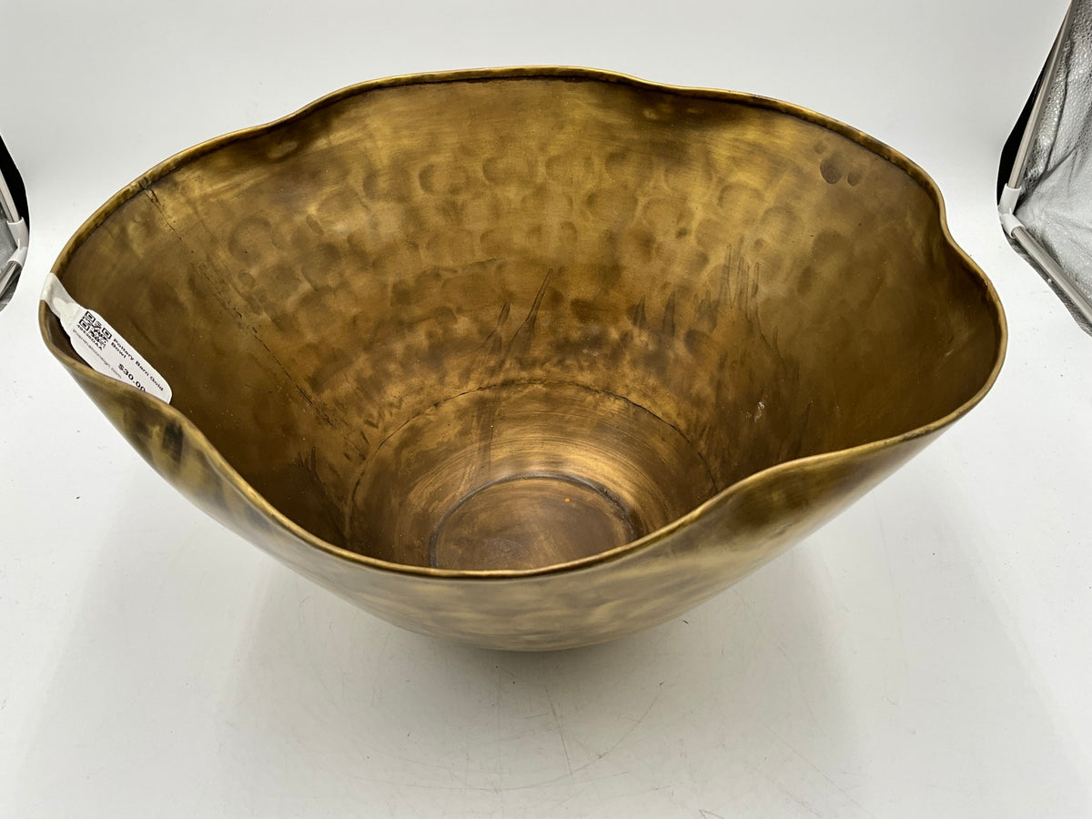 Pottery Barn Gold Bowl