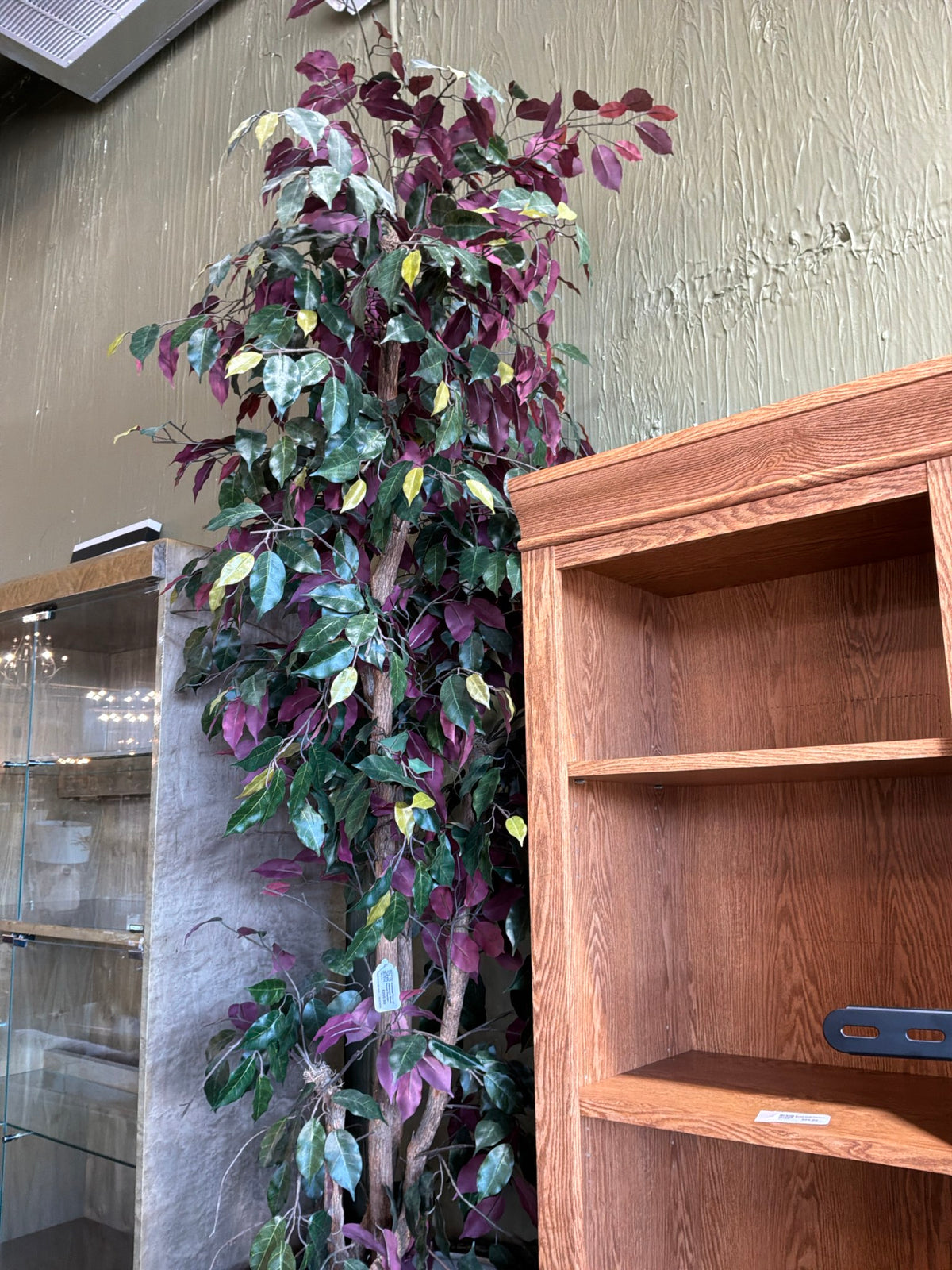 Artificial Tree w/ Japanese Black Peach Planter