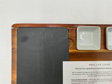 NEW Real Life Living Serving Board