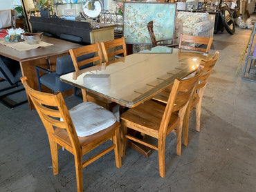 Kitchen Table W/ 6 Chairs