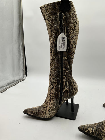 Steve Madden Snakeskin Boots sz 10