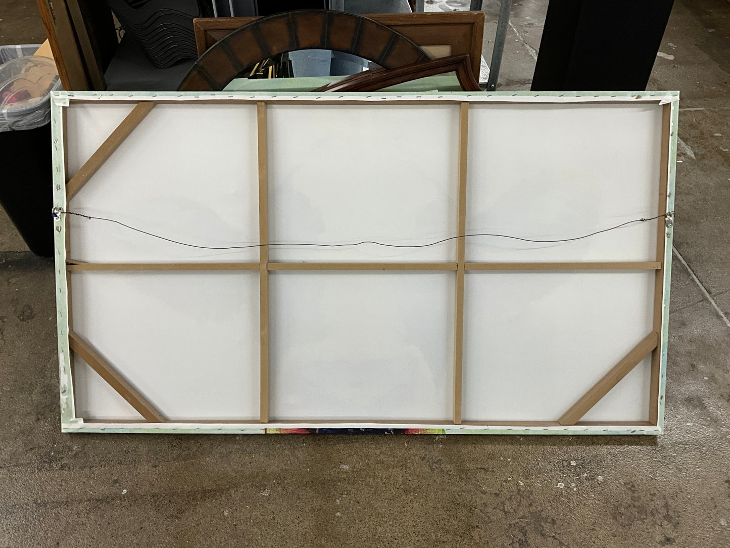 XL Cow Canvas Art