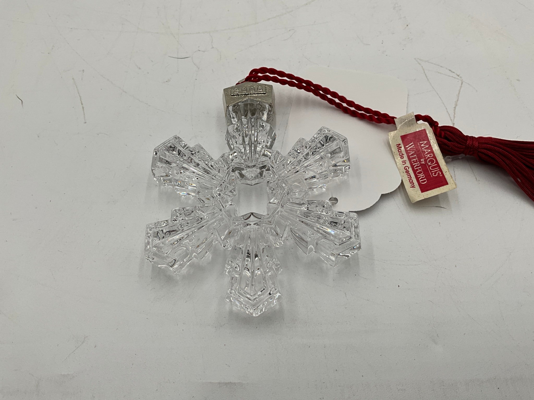 Waterford Crystal Snowflake Ornament