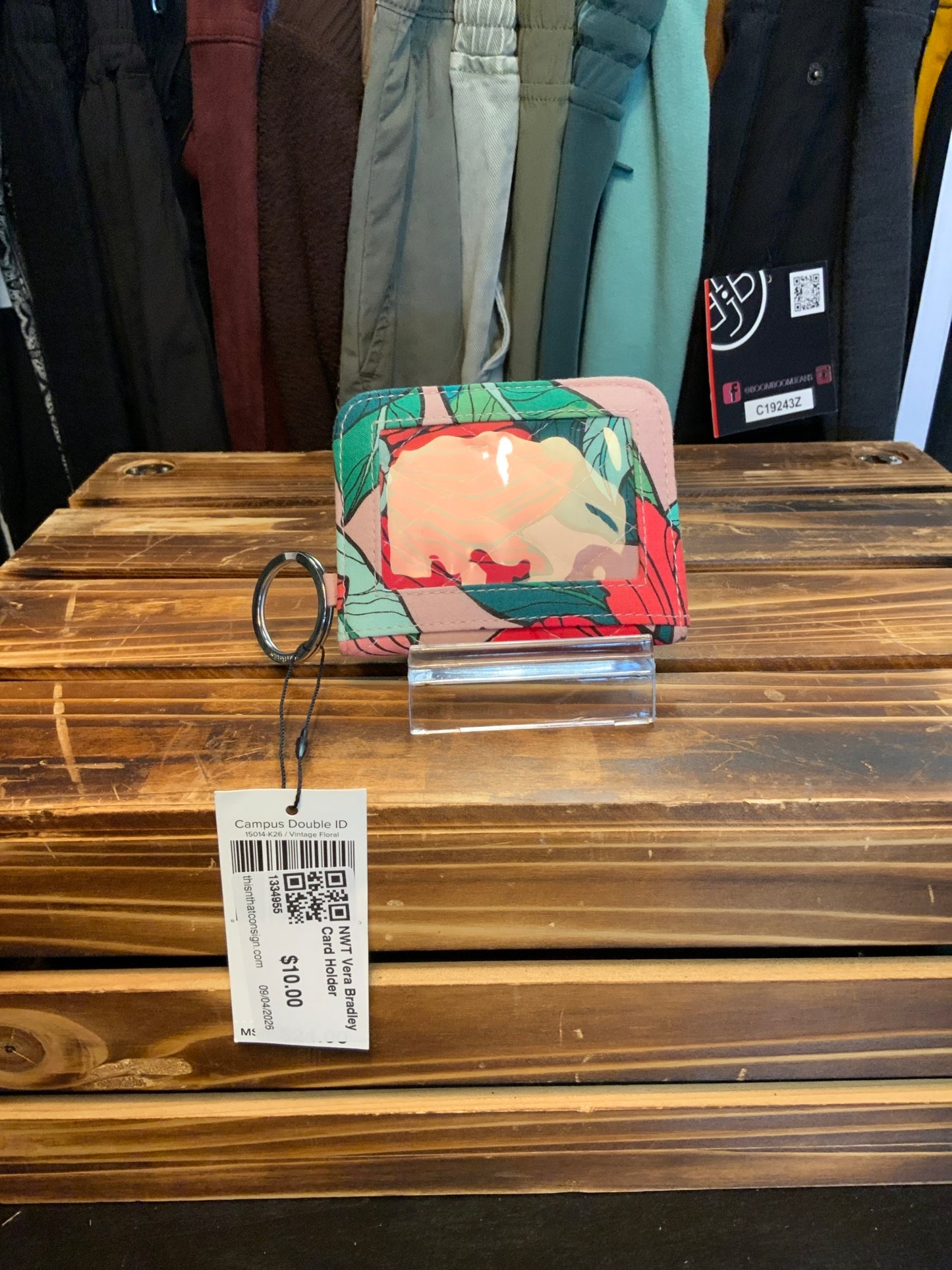 NWT Vera Bradley Card Holder