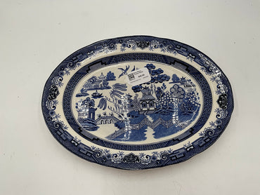 Blue Willow Turkey Platter