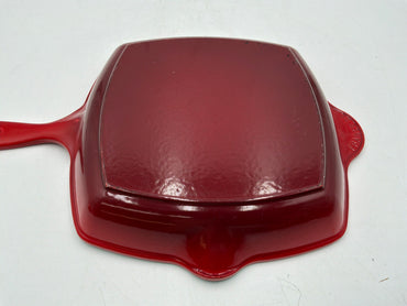LeCreuset Red Sq Pan