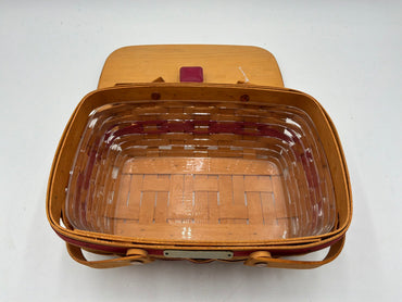 Longaberger 1996 Basket w/Lid