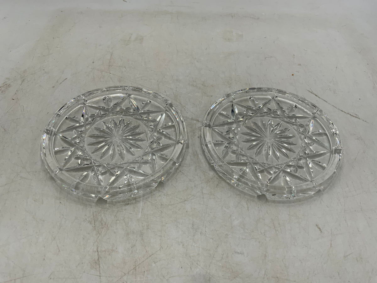 Waterford Crystal Coasters - Set of 2