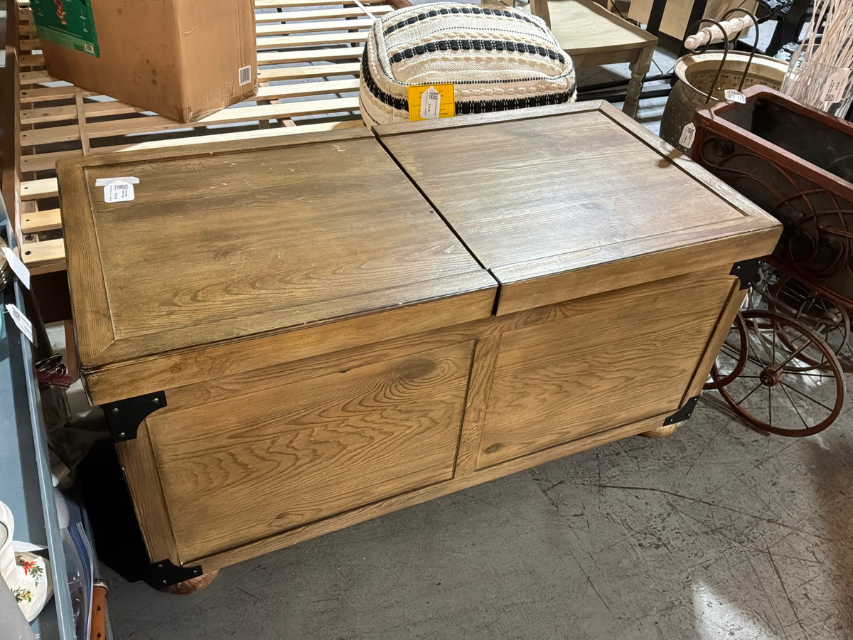 Coffee Table Blanket Chest