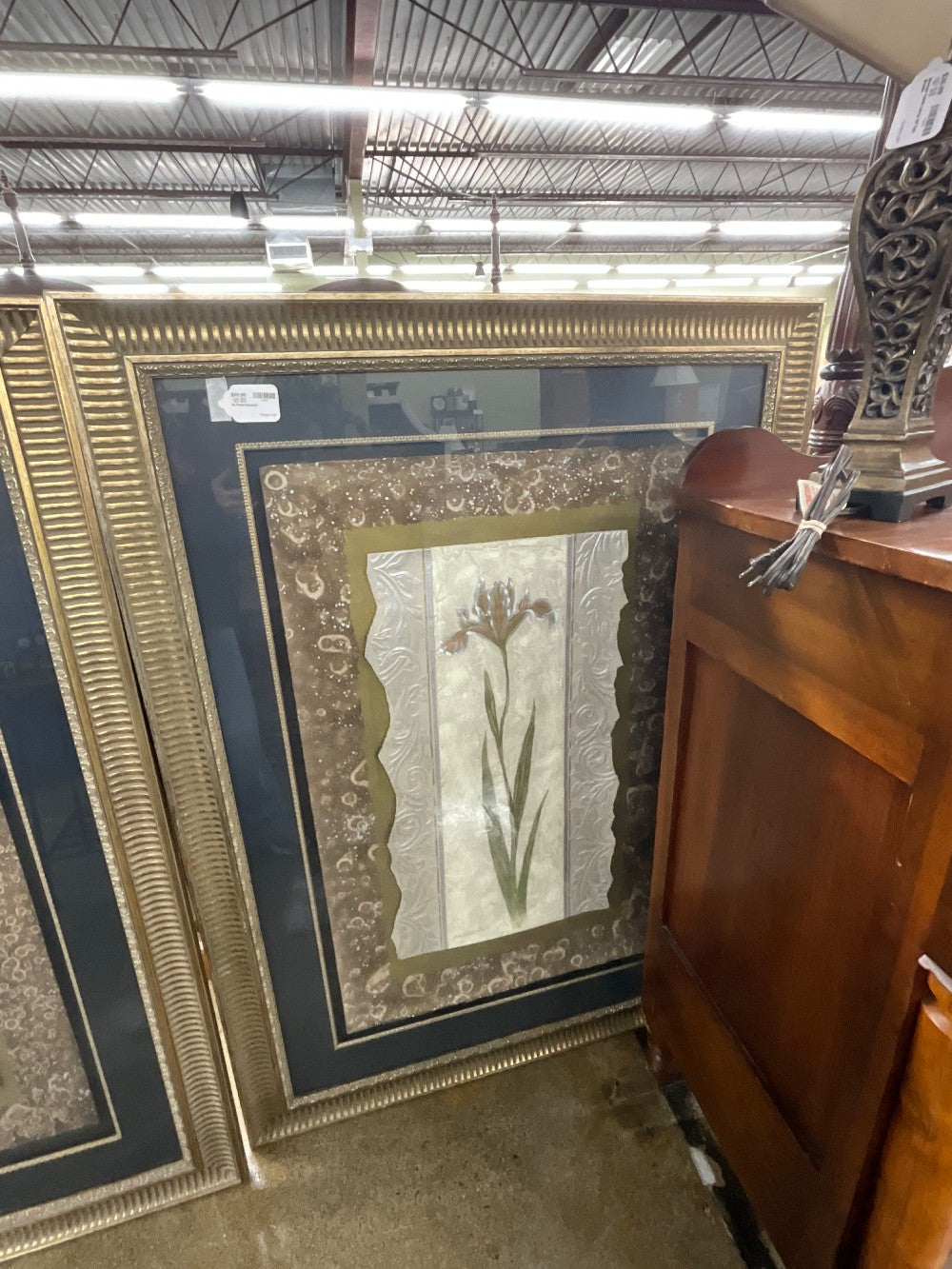 XL Floral Artwork