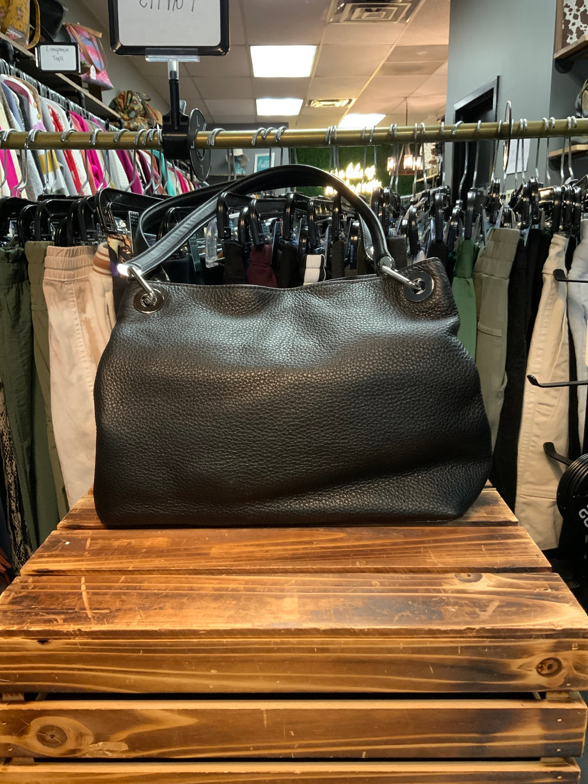 Michael Kors Flower Handbag w/ Duster