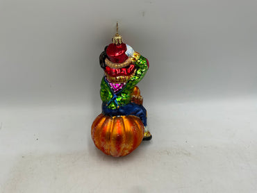 Christopher Radko Scarecrow Pumpkin Patch Pal