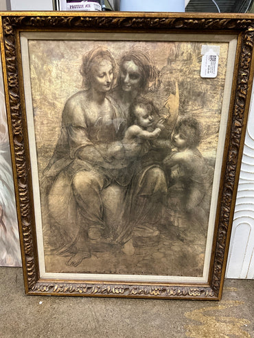 Reproduction of Saint Anne and Saint John the Baptist