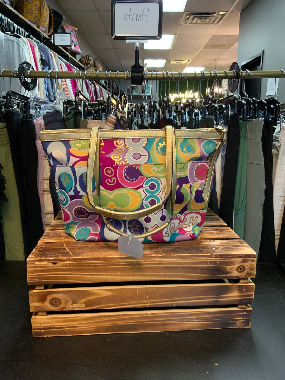 Colorful Coach Purse