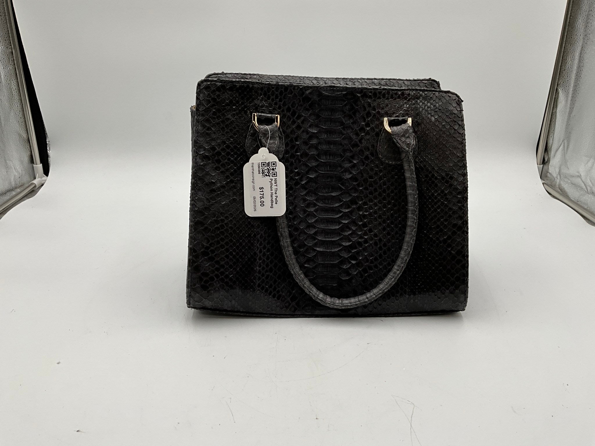 NWT The Pelle Python Handbag