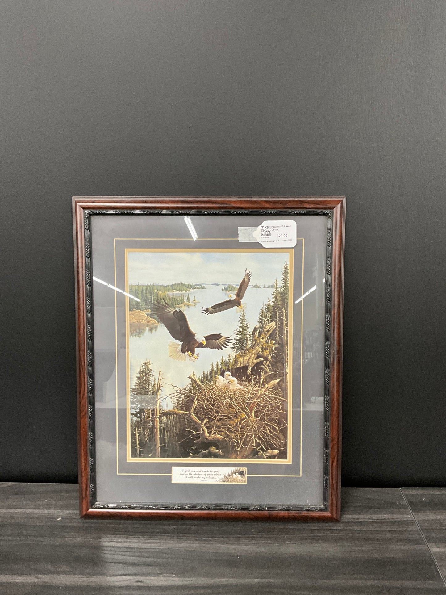 Psalms 57:1 Wall Decor