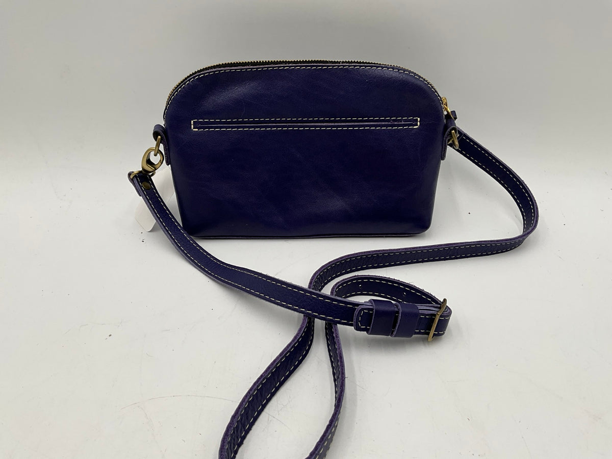 Portland Leather Purple Crossbody