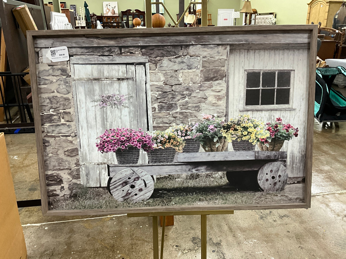 Flower Cart Wall Art
